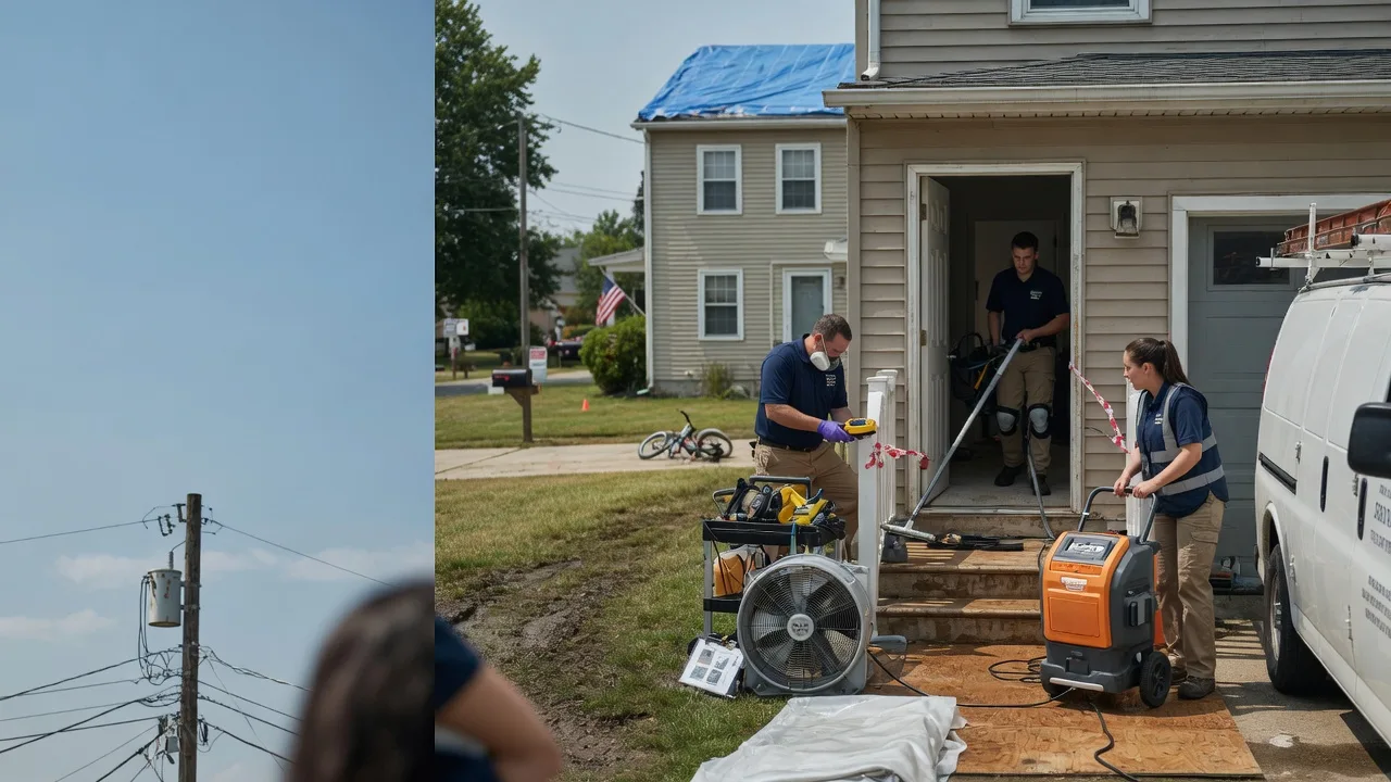 Water Damage Repair in Wales, MA near me